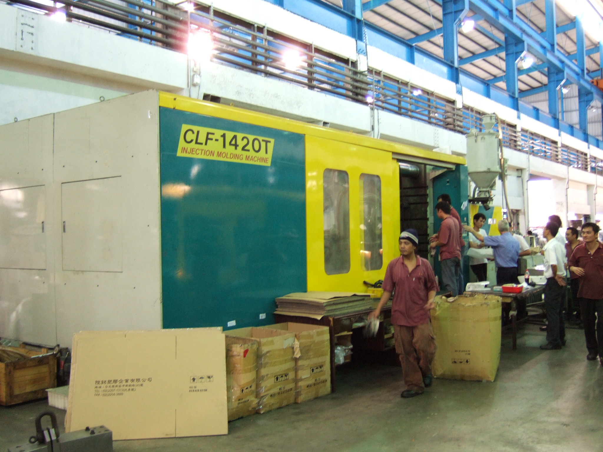 One of the Intertech’s factories for molding injection